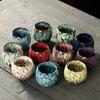 Color Cute Mini Porcelain Chinese Style Pottery Dining Supplies Tea Cup Drinkware Kung Fu Cups