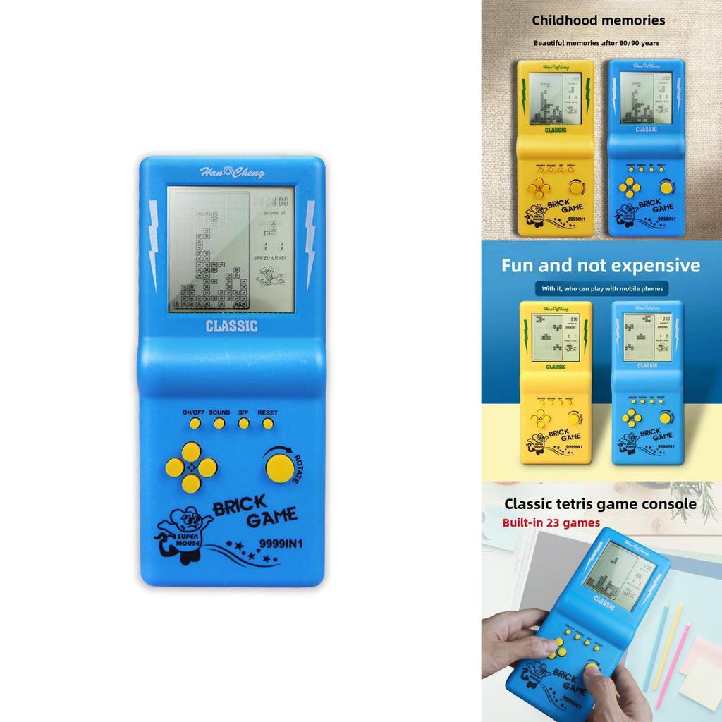 Классическая портативная игровая консоль Тетрис с большим экраном для энтузиастов ретро-игр