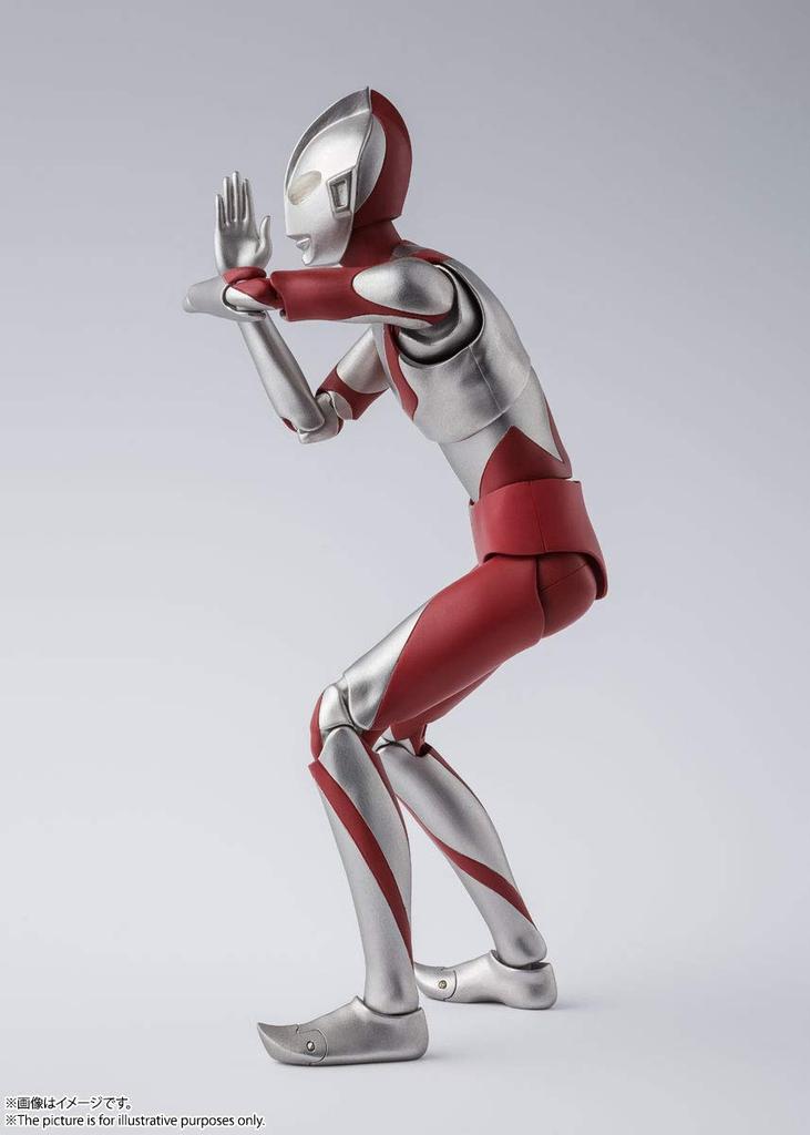 SHFiguarts Ультрамен (Шин Ультрамен) Подвижная фигурка диаметром около 150 мм, окрашенная из АБС-пластика и ПВХ BAS60867