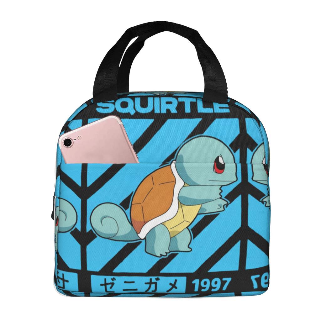 Custom S-Squirtles Lunch Bag Women Thermal Cooler Insulated Lunch Boxes for Adult Office