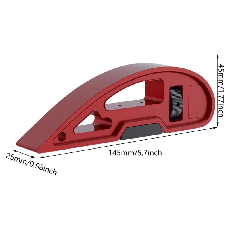 Aluminum Sandpaper Holder Adjustable Handheld Grinding Bracket Polishing Belt Sander Sandboard Woodworking Sand Framer