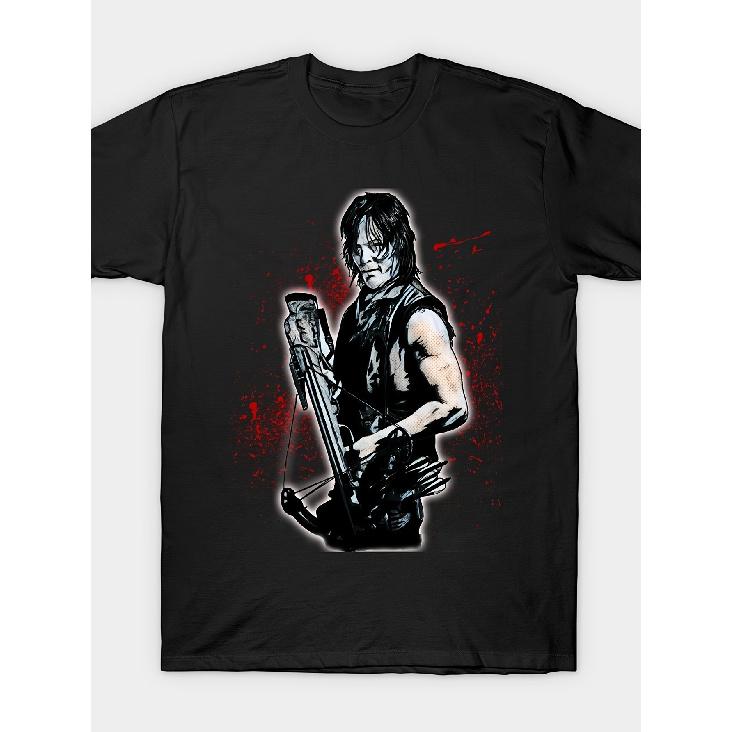 Daryl Dixon T-shirt Men's Casual Clothes Perfect for Home|Outdoor|Work|Gifting (Birthdays|Valentine's Day|Mother's Day) Small-3XL