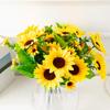 Sunflower Flowers Home Decoration Fake Flower Arrangements