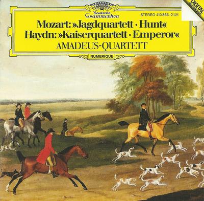 CD МОЦАРТ, ГАЙДН; КВАРТЕТ АМАДЕУС - Квартет «Охота» 4108662 Deutsche Grammo Europe Классика Б/У