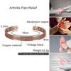 Ikuinen Pure Copper Magnetic Bracelets Adjustable 8mm Wide High Magnet Open Cuff Bangle Vintage Jewelry Resizable