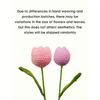 1pc Handmade Imitation Tulip Flower for Mother's Day, Teacher's Day, Valentine's Day Gift or Flower Arrangement (Random Delivery)