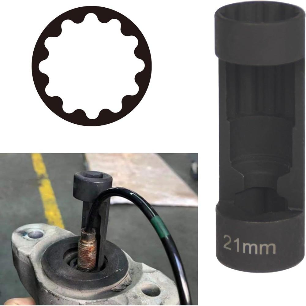 21mm/22mm/24mm Suspension Strut Socket Tool Front Strut Nut Socket Suspension Strut Repair