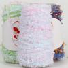 50G Rainbow Butterfly Paper Yarn Colorful Fancy Blend Partner Thread Hand Knitting Summer Baby Scarf Hat Doll Sweater Supplies