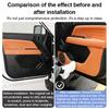For Leapmotor C10 2024 2025 2026 Car Door Leather Anti Kick Film Pad Interior Side Dustproof Edge Protector Sticker Accessories