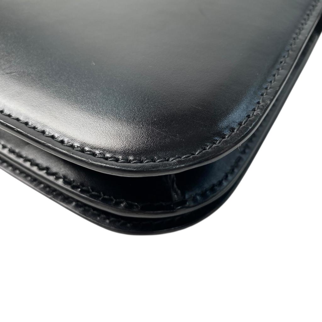 Подержанная JIL SANDERСумка через плечо черная кожа Женская