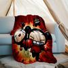 Pucca1 printed throw blanket—lightweight,soft,warm;versatile blanket for all seasons—perfect as &air-conditioning throw,nap blanket
