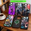 Чехол для телефона Valorant для iPhone 17, 16, 15, 14, 13, 12, 11 Plus, Pro, магнитный, для беспроводной зарядки Magsafe