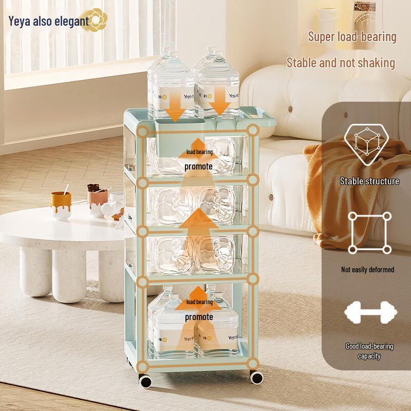 Yeya Multi-Layer Rolling Storage Cart