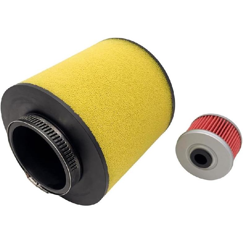 Air Oil Filter Tune Up Kit For Honda ATV Recon TRX250 TRX250TE TRX250TM TRX250EX With Spark Plug 1997-2024