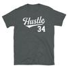 Успех Предпринимателя Hustle 34 Бейсбольная Майка с Коротким Рукавом Унисекс