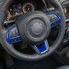 Наклейка на рулевое колесо ABS, подходит для Jeep Renegade 2015, для Jeep Compass 2017-2020, аксессуары для интерьера