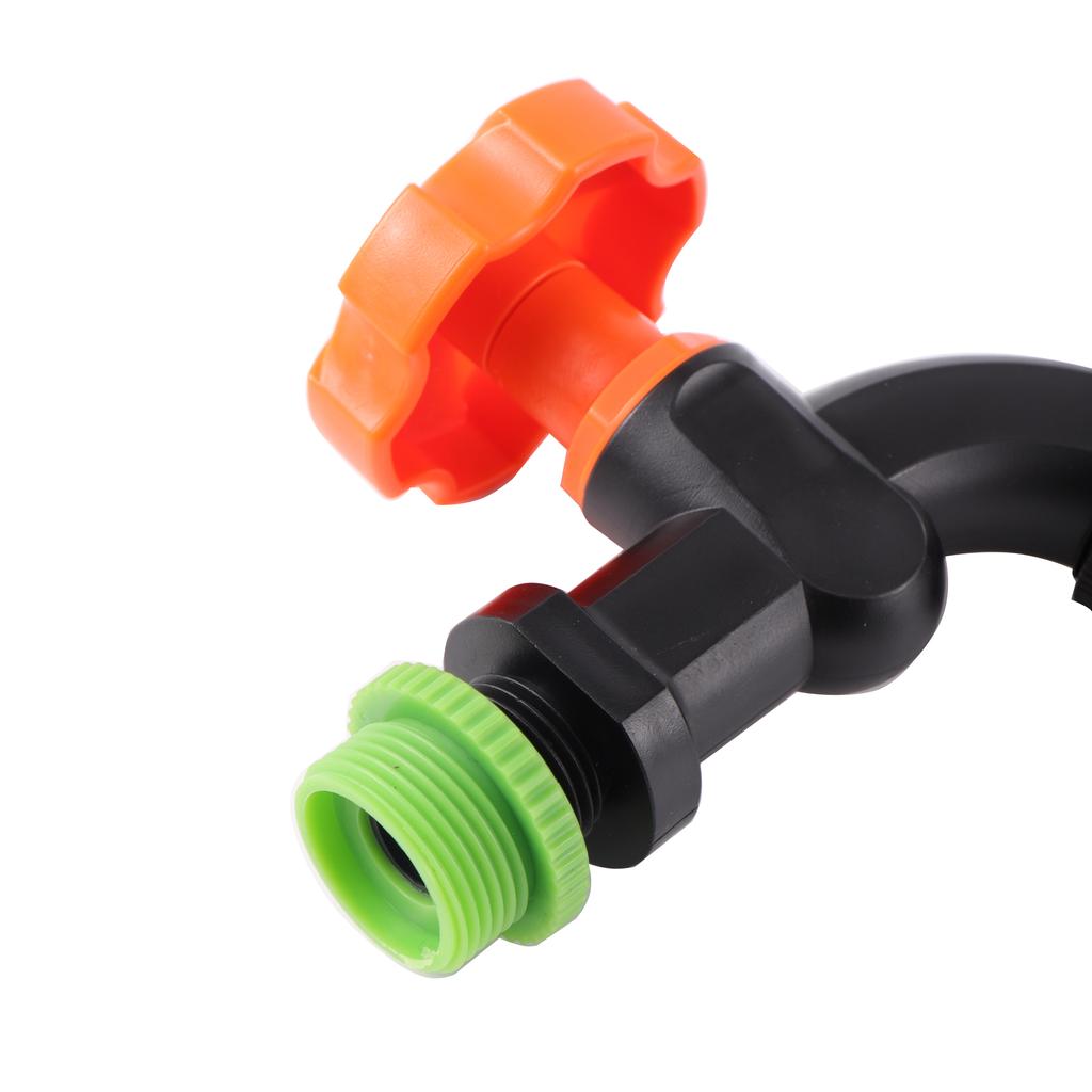 1/2"3/4" Plastic Faucet Male Thread Water Tap 16mm Gardening Hose Fittings Water Pipe Connector Garden Irrigation Aquarium Valve