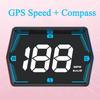 Портативный HUD-дисплей для автомобиля, проектор на лобовое стекло, измеритель скорости автомобиля, автомобильные аксессуары