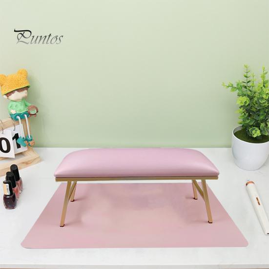 Маникюрная подушка для рук из искусственной кожи, удобный дизайн, поддержка ногтей, запястья, противоскользящая подушечка, женские аксессуары