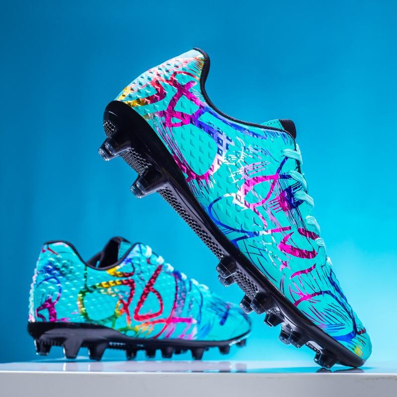 Новые взрослые детские футбольные бутсы мужские и женские юношеские для игры и тренировок на искусственном газоне спортивные футбольные бутсы