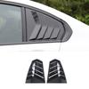 2 шт. заднее окно автомобиля треугольные ставни украшения панели крышка наклейки отделка для BMW G20 G28 3 серии авто экстерьер