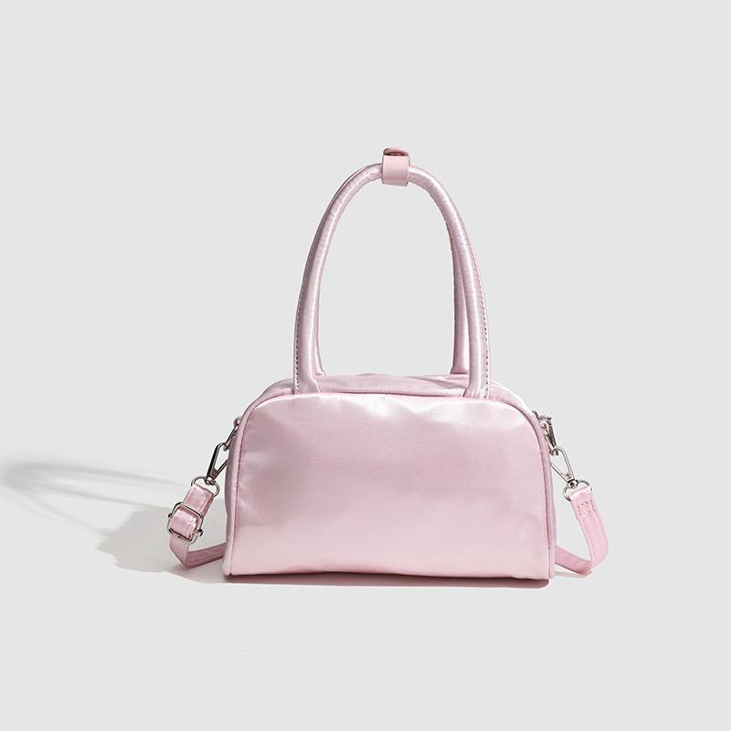 Tender Girly Ballet Bow Handbag Stylish Boston Bag Little Tote Bag