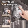 Storage Rack Large Capacity Strong Load-bearing Easy To Install No-Drill Bathroom Suction Cup Storage Shelf Shower Caddy