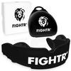 FIGHTR Премиальная капа Breathe Easy Регулируемая спортивная капа для хоккея и других видов спорта Включает гигиенический бокс - & Бокс, ММА, Футбол,