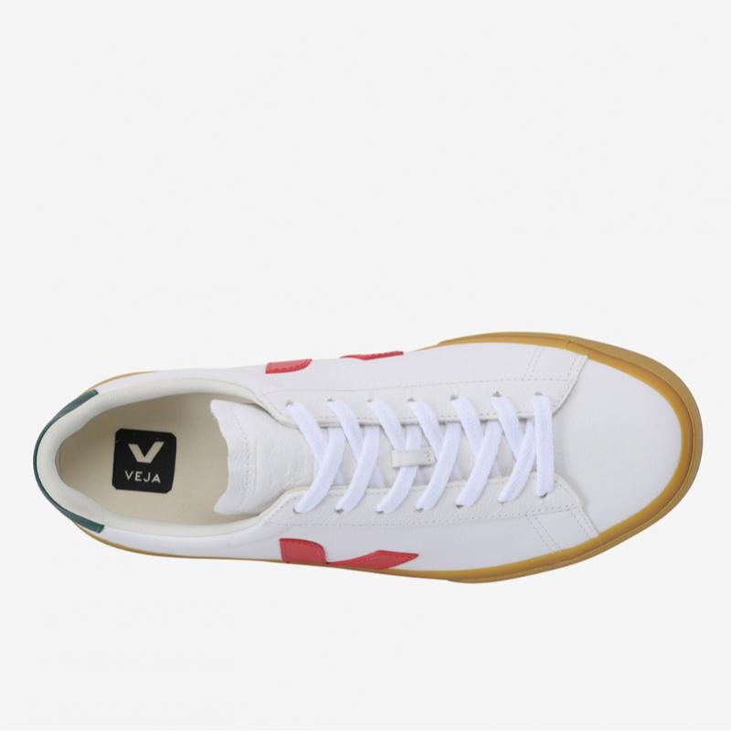 Veja Wide Unisex Leather Sneakers Campo Svju241cp05 497
