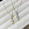 Small Snake Necklace Women's Sweater Chain Snake Pendant Necklace Light Luxury Niche Collarbone Chain Women's High-end Feeling