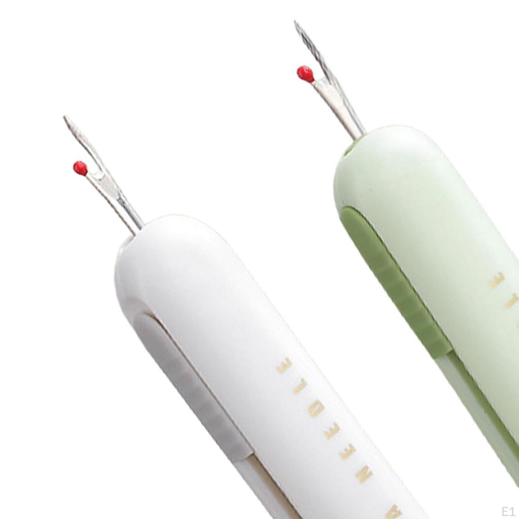 2 Automatic Thread Threader Sewing Undoer Device Portable Easy Clothing Remover for