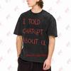 I Told ChatGPT About You Vintage Washed Tee Pure Cotton T-Shirt