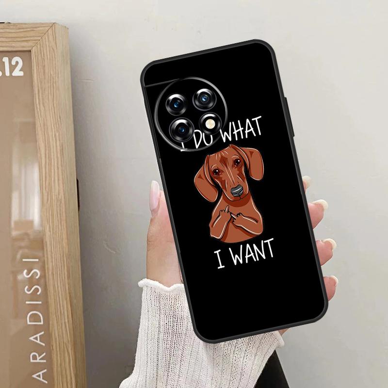 Dogs Dachshund Cute Case For OnePlus Nord 5 CE 2 3 4 Lite N20 N30 OnePlus 15 R 13R 12R 10R 13T 10T 11 12 13 Cover