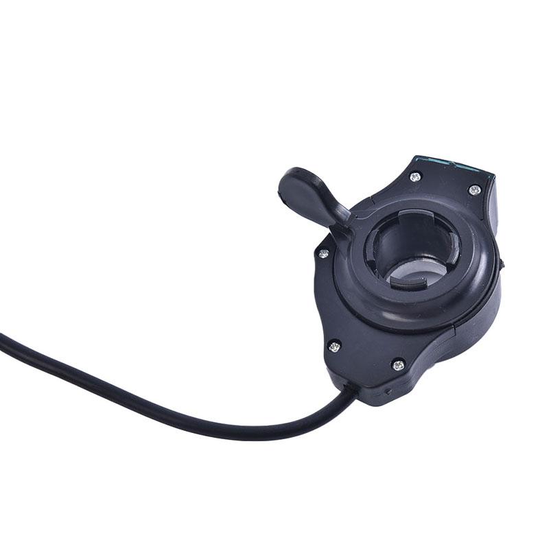 Электрический велосипед, большой палец, дроссельная заслонка, ЖК-цифровой дисплей напряжения батареи, переключатель, ручка, палец