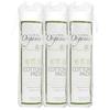 [Simply Gentle] Organic Cotton Pads 3 Pieces 1 Set (100 Pieces)