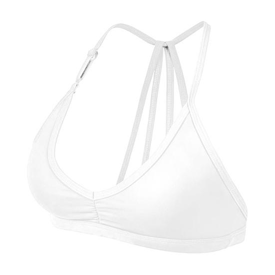 Женский спортивный бюстгальтер со съемными бретельками, беспроводной, с бретельками, спинка-борцовка, лифчик для йоги и фитнеса, быстросохнущий, без косточек, укороченный топ для тренировок в спортзале