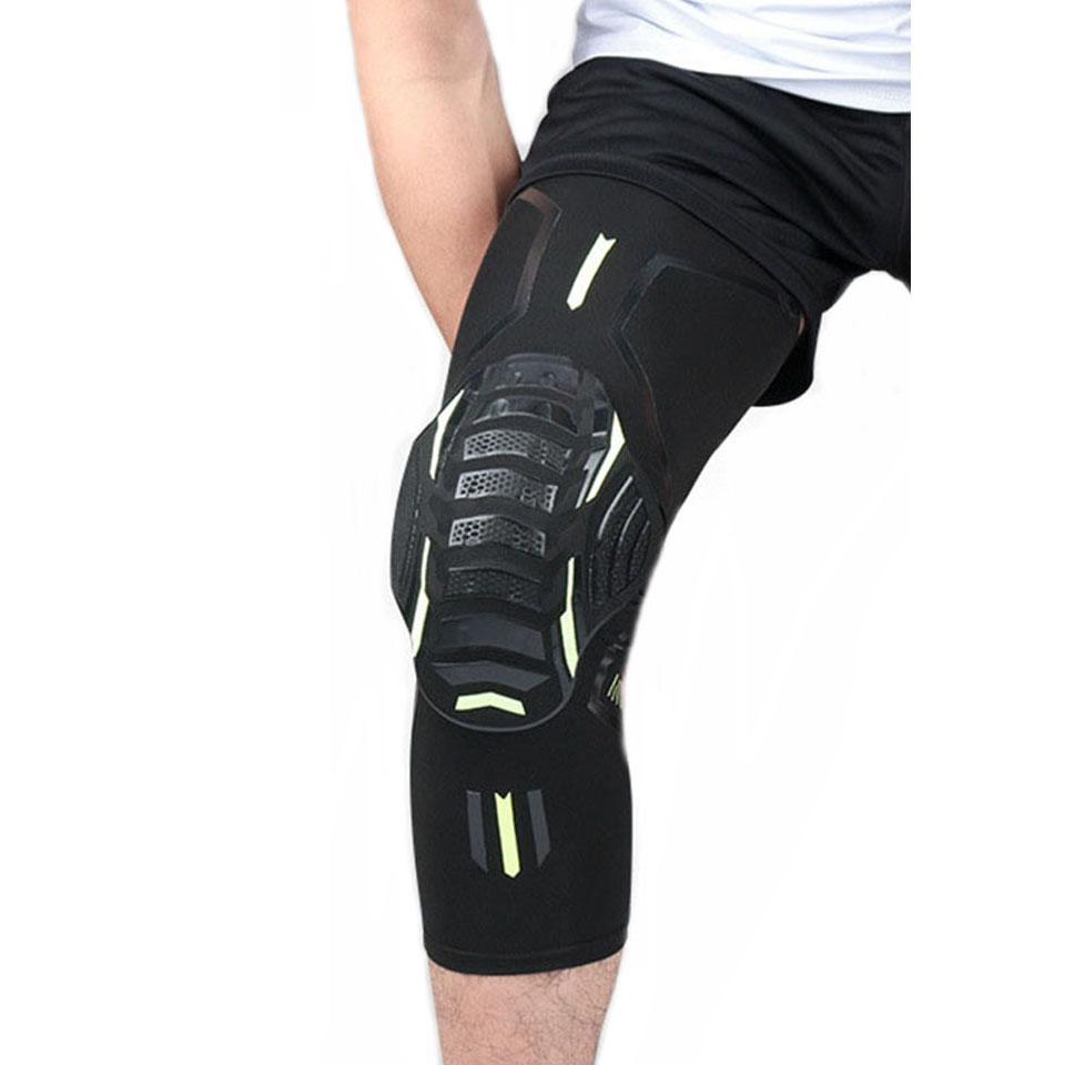 1Pcs Sports Cycling Knee Pads Stretch Warm Leg Warmers Honeycomb Impact Protection Patella Protection Basketball Soccer