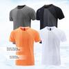 Мужская быстросохнущая спортивная футболка Ice Silk с темным узором