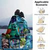 1pc. Cartoon Monsters Inc. Blanket for Home Decor, Seasonal Universal Throw Blanket, Soft Flannel Throw Blanket, Living Room, Travel, Campin