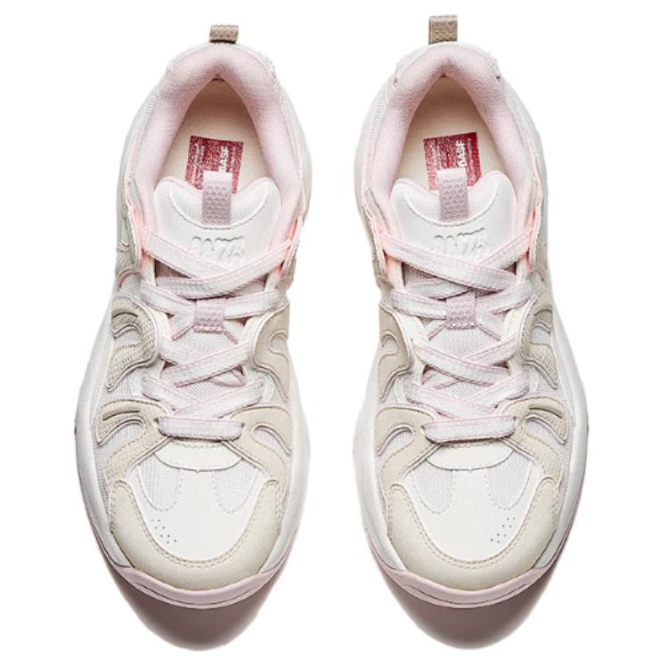 Anta Height Increasing Rebound Low top Casual Shoes Women's Pink 122548881-1