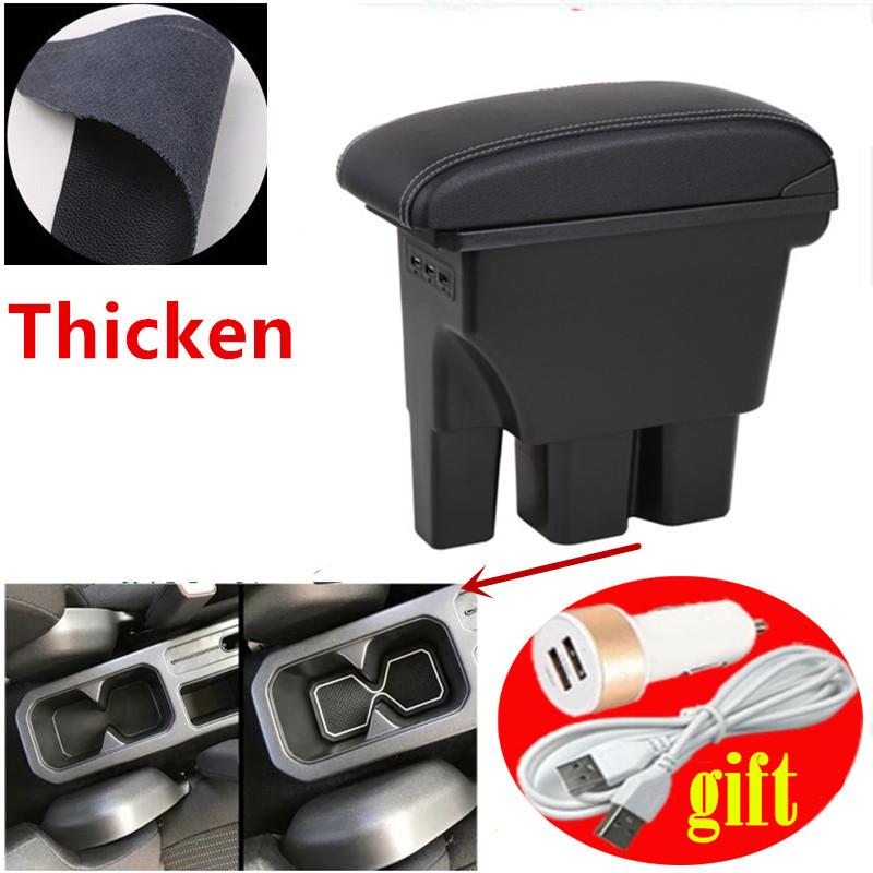 Подлокотник для Suzuki Jimny JB74 2018 2022, автомобильный подлокотник, ящик для хранения, внутренние автомобильные аксессуары, двухслойный