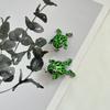 1 Pair Personality Funny Frog Shape Stud Earrings Exaggerated Cute Cartoon Creative Ear Studs Fashion Jewelry Gift