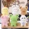 Cute Little Frog Pendant Plush Toy Little Yellow Chicken Doll Pig Bag Hanging Small Panda Doll