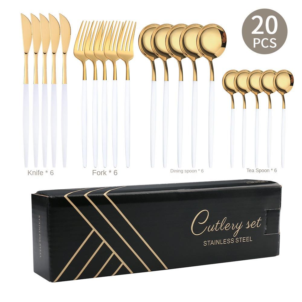 HANYANG 410 Посуда из нержавеющей стали. Товары для семейного отеля. Набор ножей, вилок и ложек для стейка. Посуда в западном стиле.