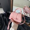 Street Style Trendy Pu Handbag Chic And Compact Crossbody Bag For Daily Use