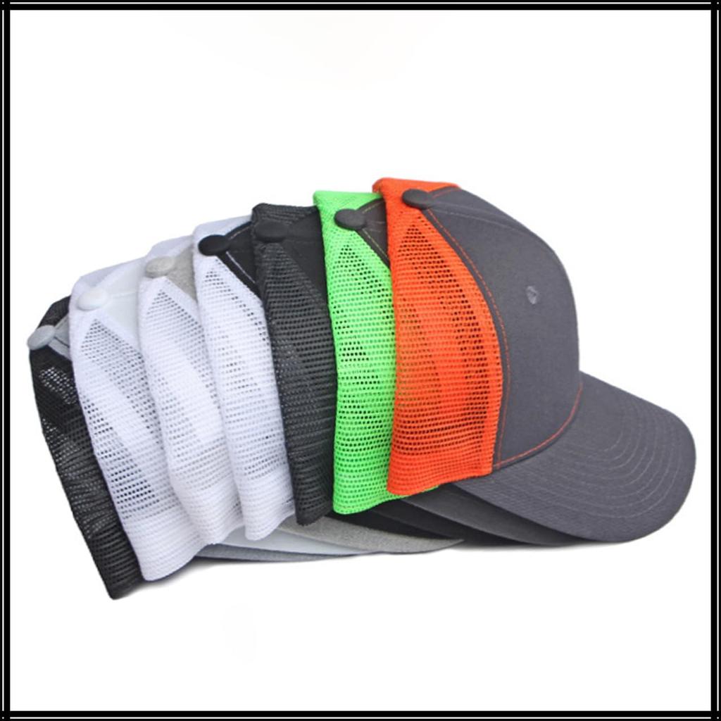 Простая сетчатая стильная кепка CZA267 [Белый Клык], Повседневная, Спортивная, Шляпа, Мужская, Женская, (черный)