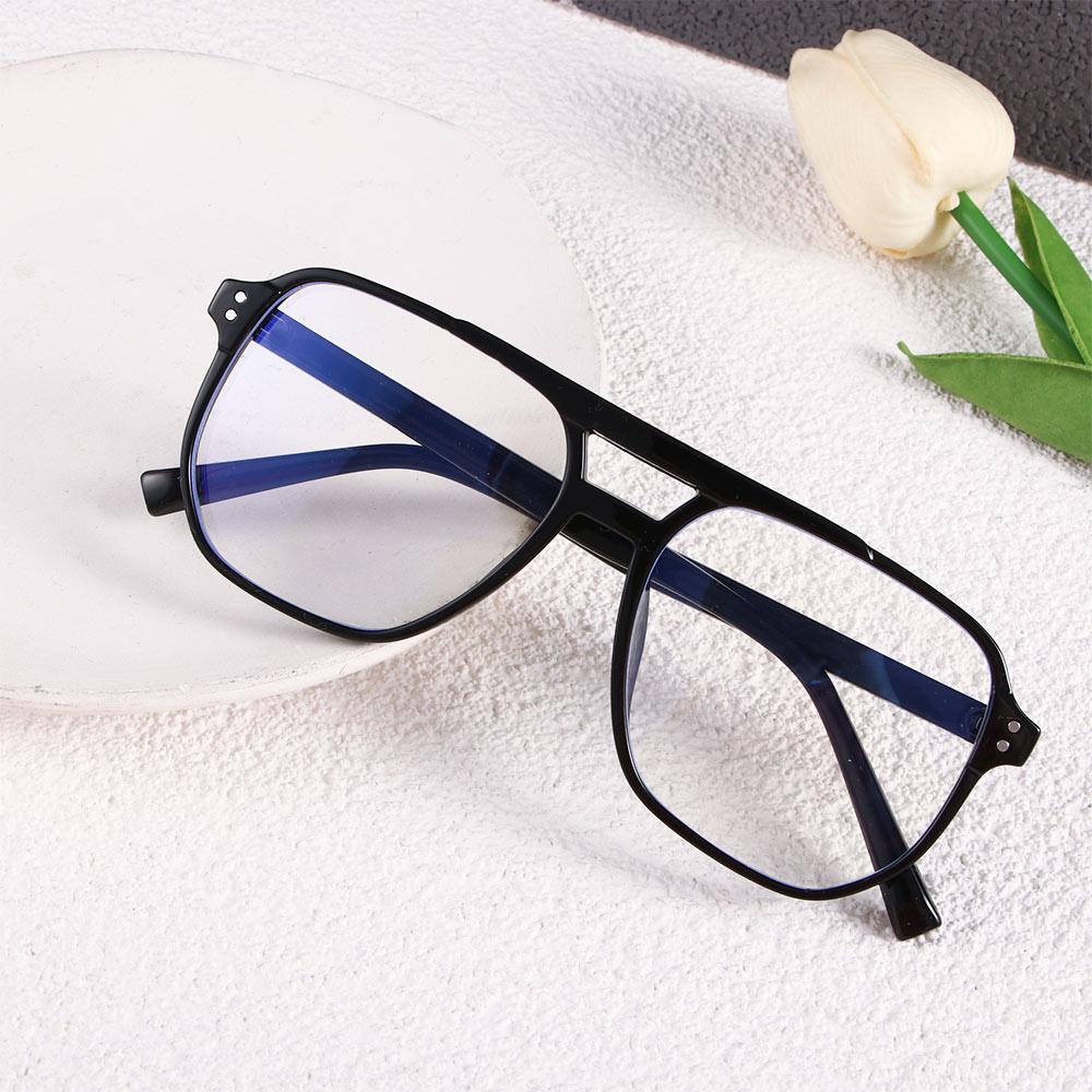 Retro Eyeglass Female Double Beam Male Eyewear Reading Glasses Optical Spectacle Computer Glasses