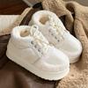Зимняя новая Модная универсальная хлопковая обувь Женская Удобная Теплая Нескользящая Ретро женская обувь Вельветовые цветные кроссовки
