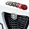 2026 Hot Sticker 3D Metal Car Front Grille Fender Badge Auto Exterior Accessories For Alfa Romeo Giulia Stelvio Giulietta 156 15