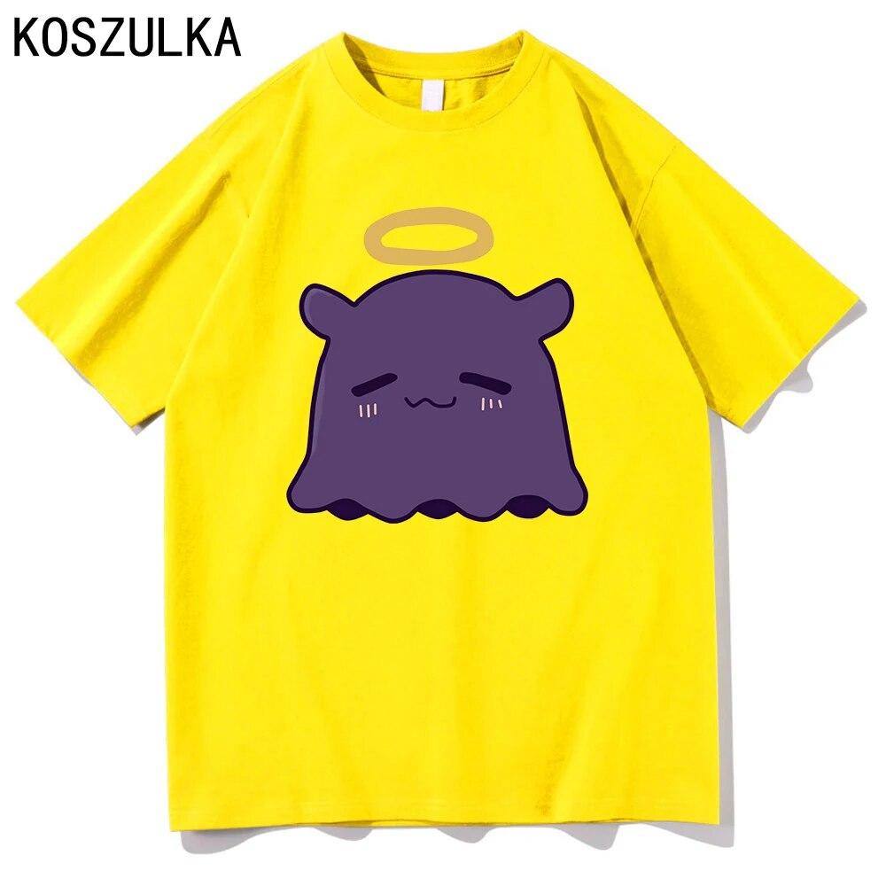 Футболка Hololive Takodachi, хлопковая футболка высокого качества, летние футболки с рисунком Sudaderas Tako, унисекс/женские толстовки в стиле хип-хоп, унисекс